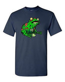 Zombie Frog Undead Animals Devil Monster Horror Adult DT T-Shirt Tee