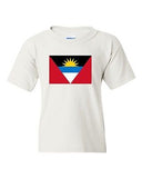 Antigua Barbuda Country Flag St. John Nation Patriotic DT Youth Kids T-Shirt Tee