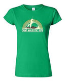 Junior Camp Majestic Unicorn Summer BeanePod Artworks Art Funny DT T-Shirt Tee
