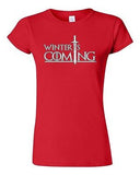 Junior Winter Is Coming TV Novelty DT T-Shirt Tee