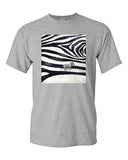 Zebra Skin Pattern Animal Tanya Ramsey Artworks Art DT Adult T-Shirts Tee