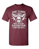 Want To Know If There's Life After Death Father Daughter DT Adult T-Shirt Tee