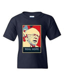 Real Hope Bernie Sanders 2016 Election Vote President DT Youth Kids T-Shirt Tee