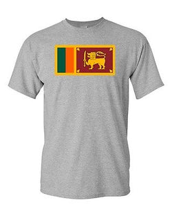 Sri Lanka Country Flag Asia India State Nation Patriotic DT Adult T-Shirt Tee