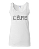 Junior Celfie Selfie Social Network Pic Camera Funny Humor Sleeveless Tank Tops