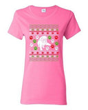 Ladies Dog Puppy Paws Lover Pet Ugly Christmas Gift Humor Funny DT T-Shirt Tee