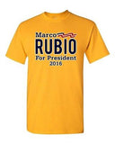 Marco Rubio For President 2016 Vote Campaign Election USA DT Adult T-Shirt Tee