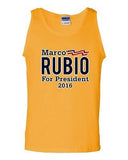 Marco Rubio For President 2016 Vote Election Campaign Support DT Adult Tank Top