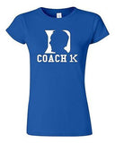 Junior Coach K Face 1000 Wins 1K Win Ball Game Basketball Sports Fan T-Shirt Tee