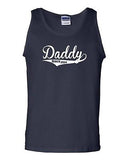 Daddy Since 2014 Father Novelty Statement Graphic Adult Tank Top