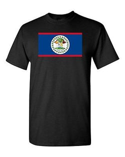 Belize Country Flag Belmopan State Nation Patriotic Novelty DT Adult T-Shirt Tee