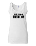 Junior Trust Me I'm An Engineer Professional Novelty Statement Graphics Tank Top