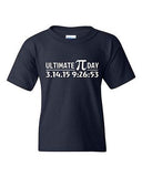 Ultimate Pi Day 3.14 2015 Math Geek Number Mathematics DT Youth Kid T-Shirt Tee