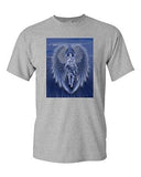 Winged Man Sky Angels Archangel Tanya Ramsey Artworks Art DT Adult T-Shirts Tee