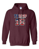 Donald Trump 16 2016 President Vote Election USA Campaign DT Sweatshirt Hoodie