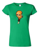 Junior Too Cute To Eat Chicken Leg Meal Food Meat Novelty DT T-Shirt Tee