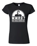 Junior WWRD What Would Reagan Do? President Election 84 Funny DT T-Shirt Tee