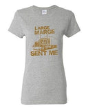 Ladies Large Marge Sent Me Truck TV Bicycle Thieves Funny Parody DT T-Shirt Tee