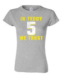 Junior In Teddy We Trust Quarterback Sports Minnesota Football DT T-Shirt Tee