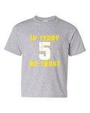 In Teddy We Trust Quarterback Minnesota Football Fan DT Youth Kids T-Shirt Tee