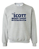 Keith Scott Tree Hill Body Shop North Carolina Basketball TV Crewneck Sweatshirt