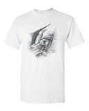 Old Man And The Sea Hemingway Ocean Swordfish Salih Gonenli DT Adult T-Shirt Tee