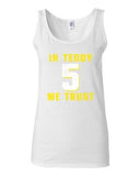 Junior In Teddy We Trust Quarterback Minnesota Football DT Sleeveless Tank Tops