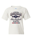 World Champion 4-Time New England Football Champ Sports DT Youth Kid T-Shirt Tee