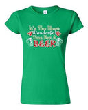 Junior It's The Most Wonderful Time For A Beer Christmas Funny DT T-Shirt Tee