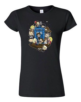 Junior Let's Play Police Tardis Box Funny Parody Dr. Who Doctor DT T-Shirt Tee