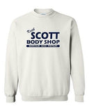 Keith Scott Tree Hill Body Shop North Carolina Basketball TV Crewneck Sweatshirt