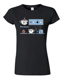 Junior Randy Otter Tea-cher Teacher Tea Portray Cute Funny Arts DT T-Shirt Tee
