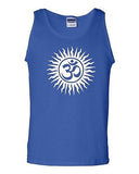 Om Aum Yoga Hindu Sanskrit God Symbol Novelty Statement Graphics Adult Tank Top