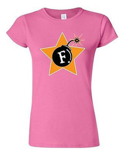 Junior F Bomb Word Funny Humor Novelty DT T-Shirt Tee
