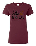 Ladies The Bride Groom Wedding Marriage Bridal Party Funny DT T-Shirt Tee