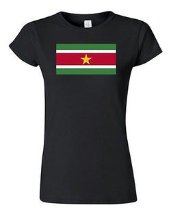 Junior Suriname Country Flag America Dutch State Nation Patriotic DT T-Shirt Tee