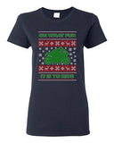 Ladies Oh What Fun It Is To Ride Rider Ugly Christmas Funny DT T-Shirt Tee