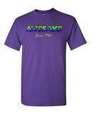 Awesome Since 1961 Colorful Age Happy Birthday Gift Funny DT Adult T-Shirt Tee