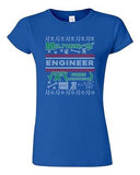 Junior Engineer Math Mathematics Ugly Christmas Funny Humor DT T-Shirt Tee