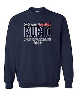 Marco Rubio For President 2016 Campaign Election DT Novelty Crewneck Sweatshirt