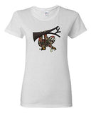 Ladies Zombie Sloth Undead Monster Animal Horror Apocalypse DT T-Shirt Tee