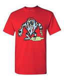 Zombie Yeti Undead Animals Snowman Devil Monster Horror Adult DT T-Shirt Tee