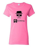 Ladies Helium Heisenberg Methylamine Pinkman TV Series Parody Funny T-Shirt Tee