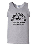 2012 Zombie Apocalypse Rescue Team North America Unit Novelty Adult Tank Top