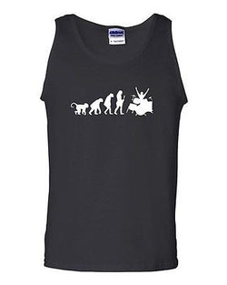 Drummer Revolution Musician Novelty Graphics Adult Tank Top