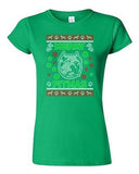 Junior Merry Pitmas Dog Pitbull Dog Animals Ugly Christmas Funny DT T-Shirt Tee
