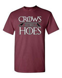 Crows Before Hoes TV Novelty DT Adult T-Shirt Tee