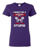 Ladies I Might Be A Mechanic But I Can't Fix Stupid Funny Humor DT T-Shirt Tee