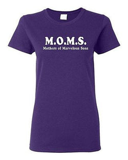 Ladies M.O.M.S Mothers Of Marvelous Sons Mothers Day Gift Funny T-Shirt Tee