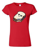 Junior Too Cute To Eat Peanut Butter And Jelly Sandwich Novelty DT T-Shirt Tee